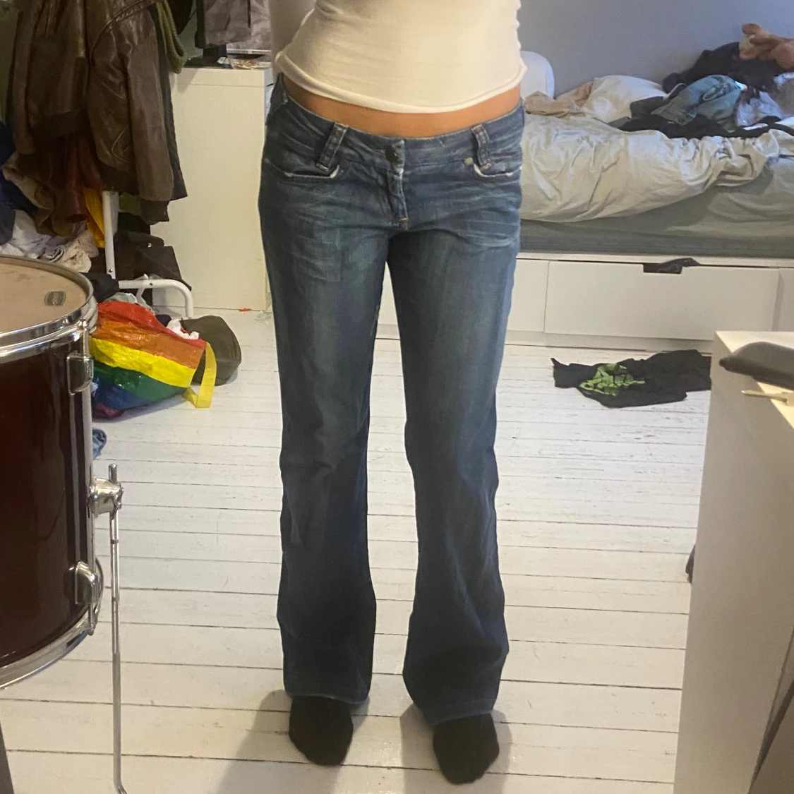 Utsvängda vintage jeans Only - 1