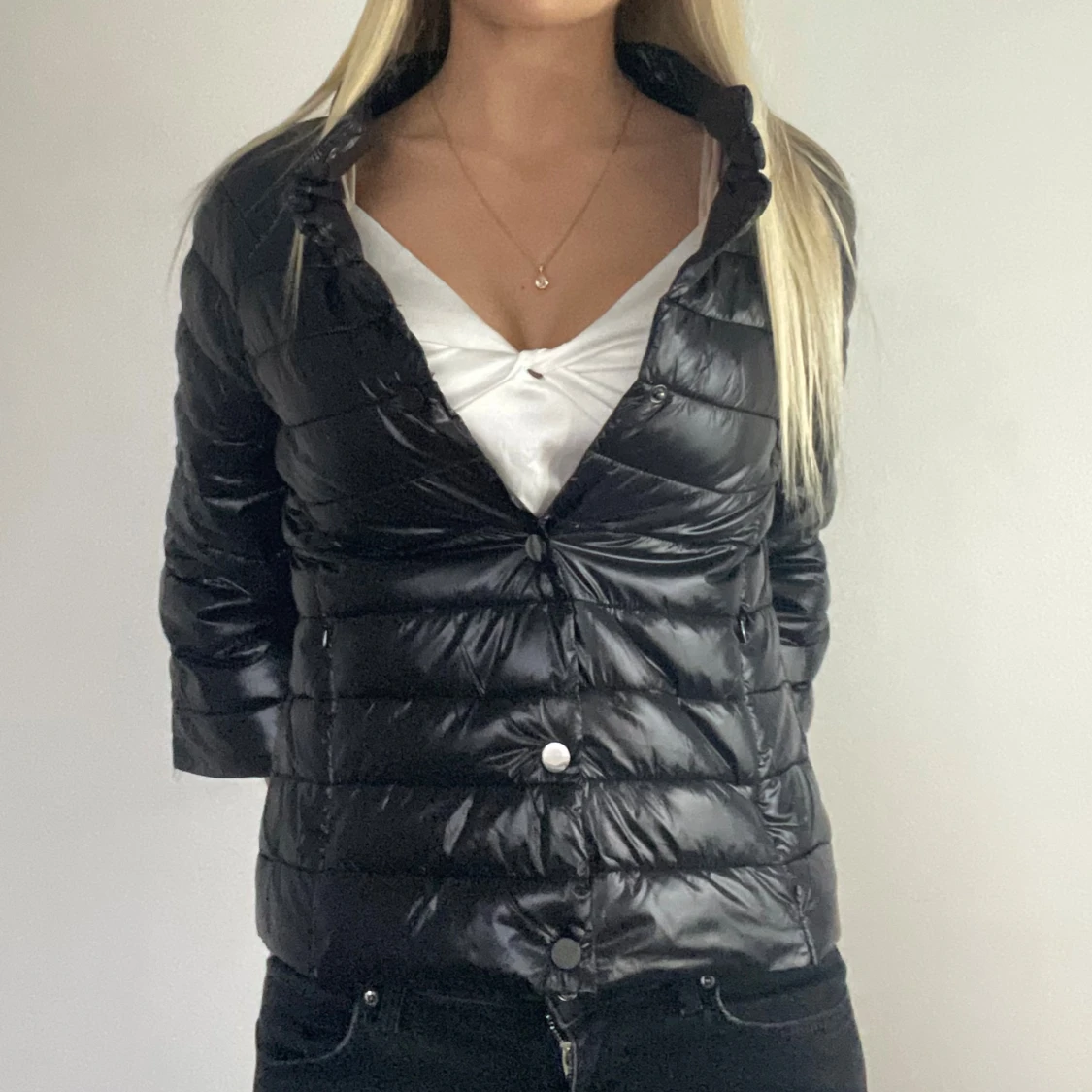 Svart hernoliknande jacka  - 1