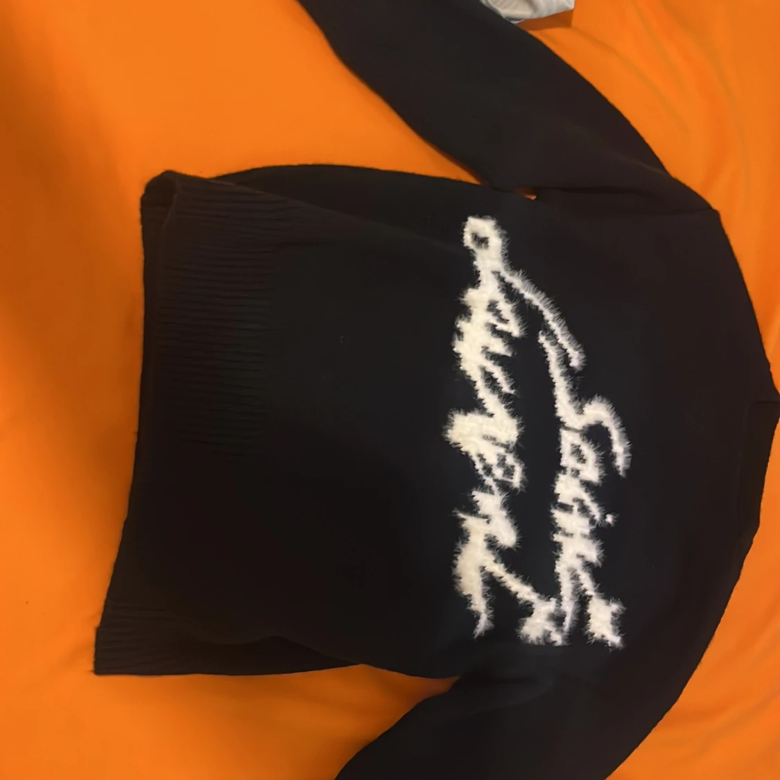 Svart Saint Laurent stickad tröja - 1