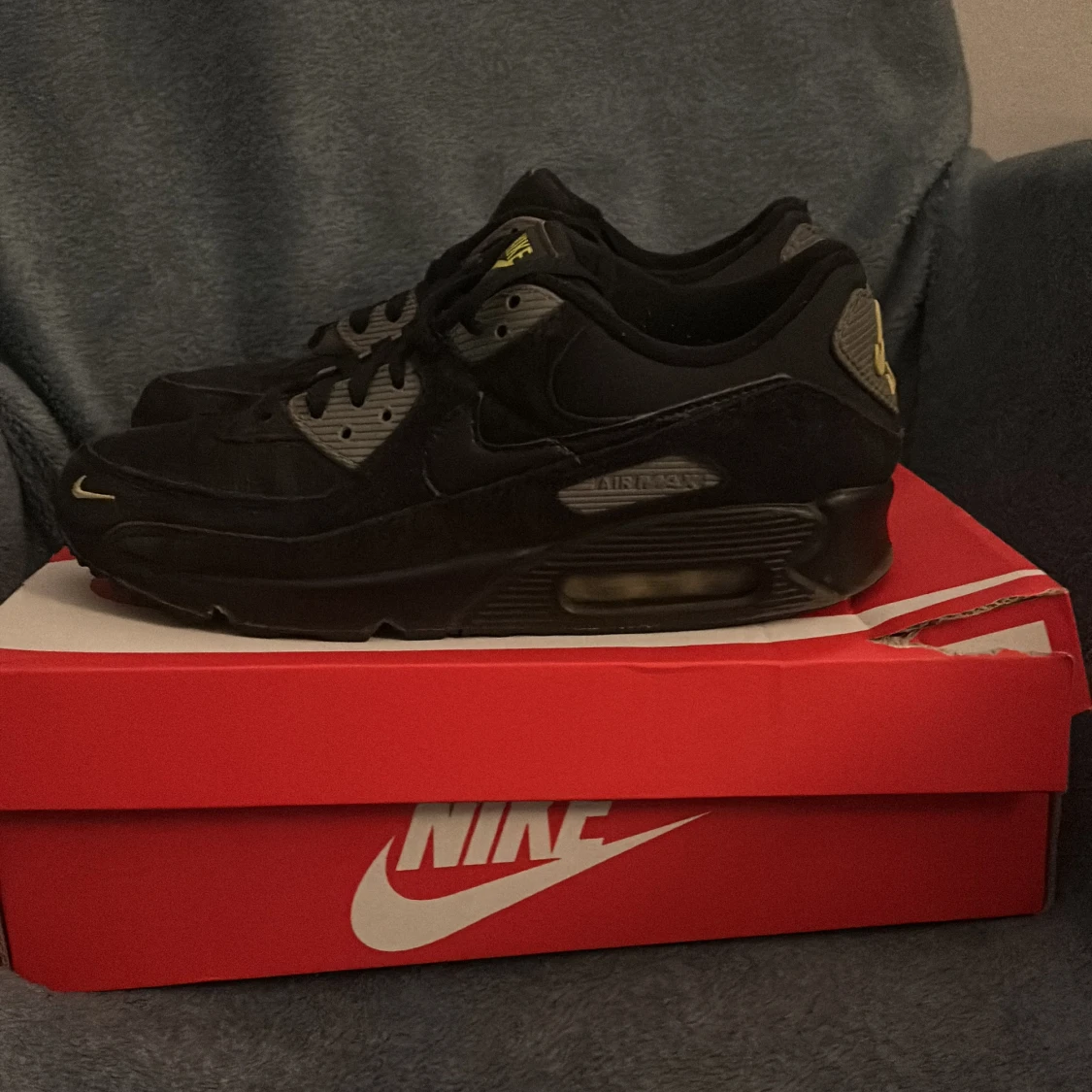 Nike Air Max 90 svart/svarta sneakers  - 1