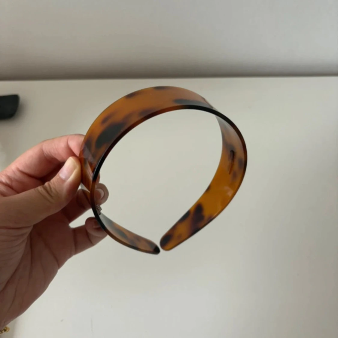 Bred diadem i sköldpaddsmönster - 2