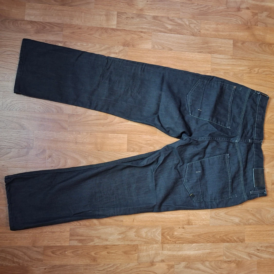 Raw denim/Black jeans KIRK 33/32 - 1