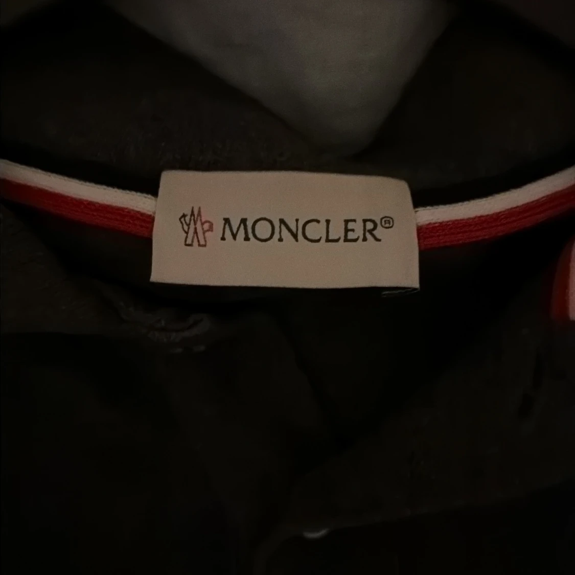 Svart långärmad pikétröja Moncler - 2