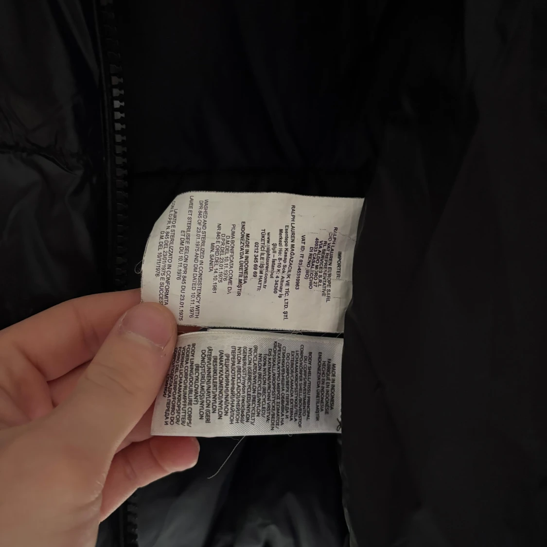 Svart pufferjacka från Polo Ralph Lauren - 3