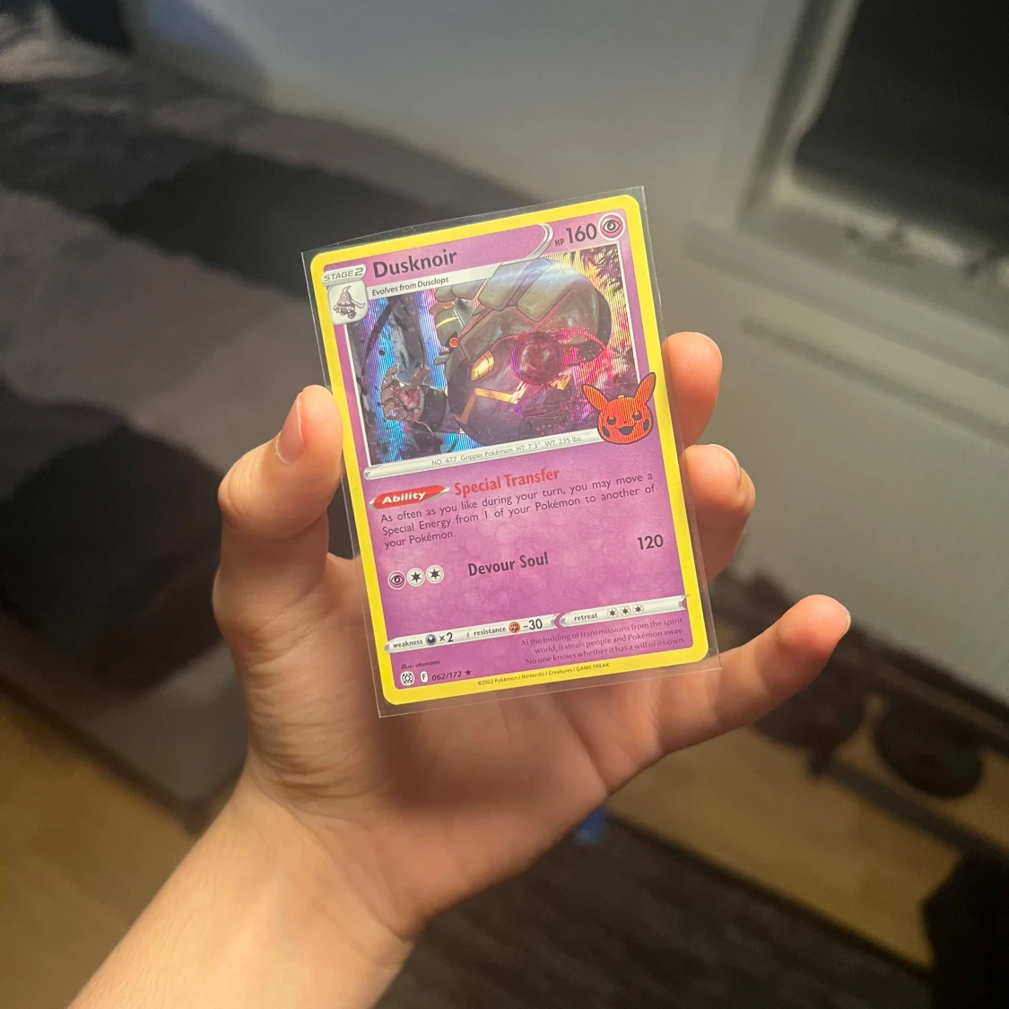 Dusknoir Pokémonkort 2022 