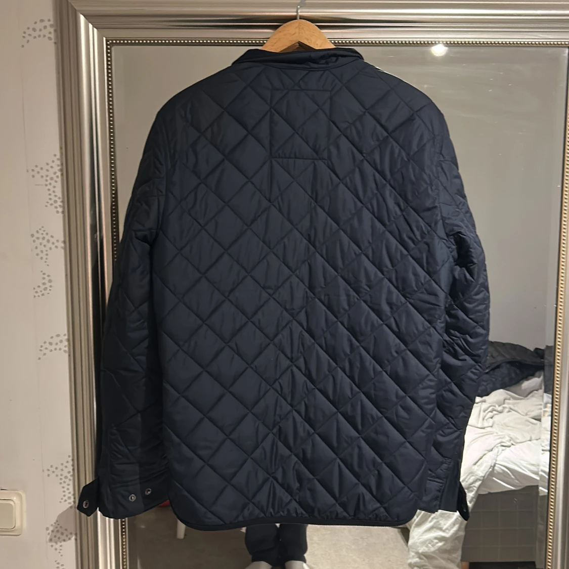Mörkblå quiltad jacka från Morris - 3