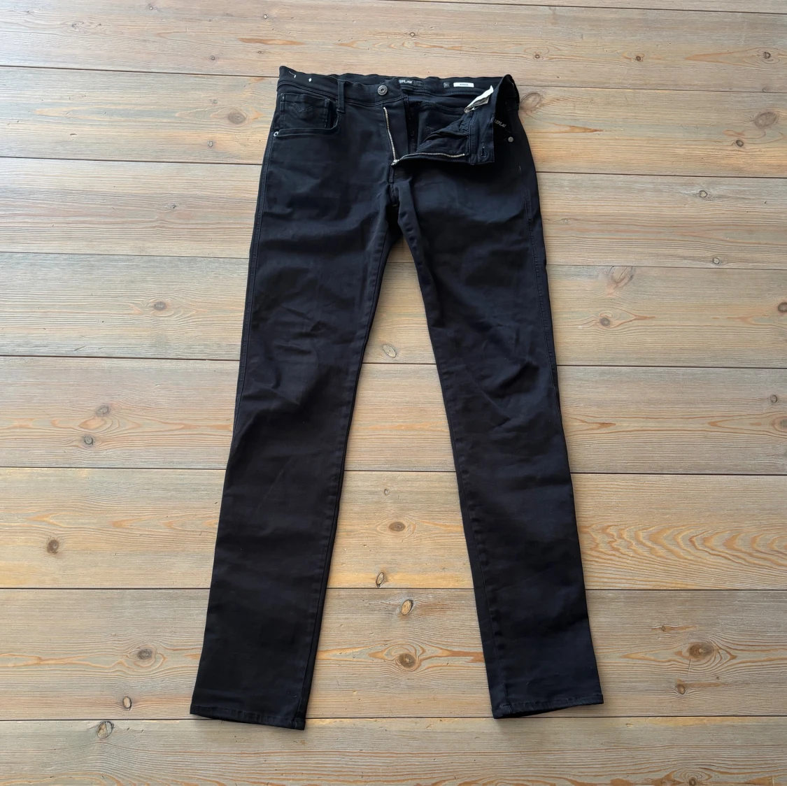 Svarta Replay Anbass jeans - Replay klassiker🇮🇹