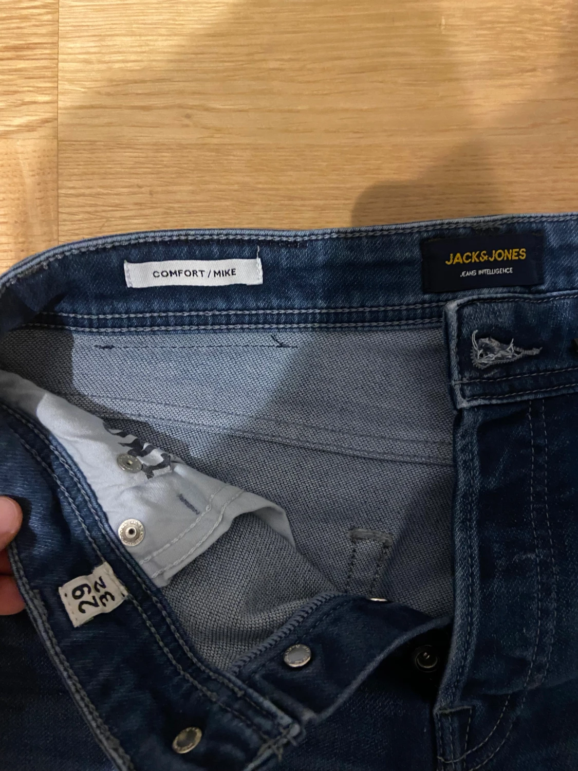 Blå jeans från Jack & Jones Comfort/Mike - 2