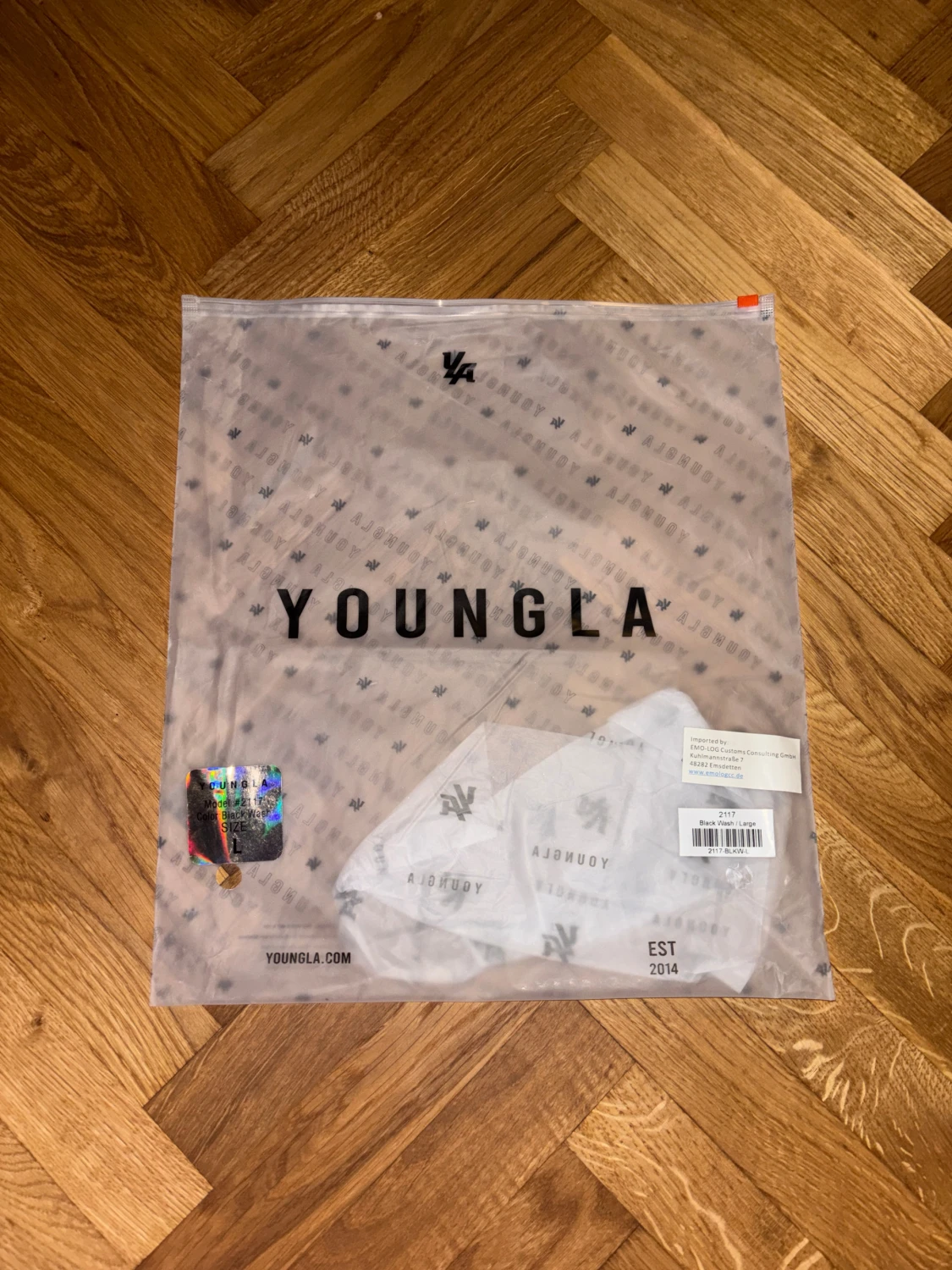 Svarta mjukisbyxor YoungLA med dödskalle - 4