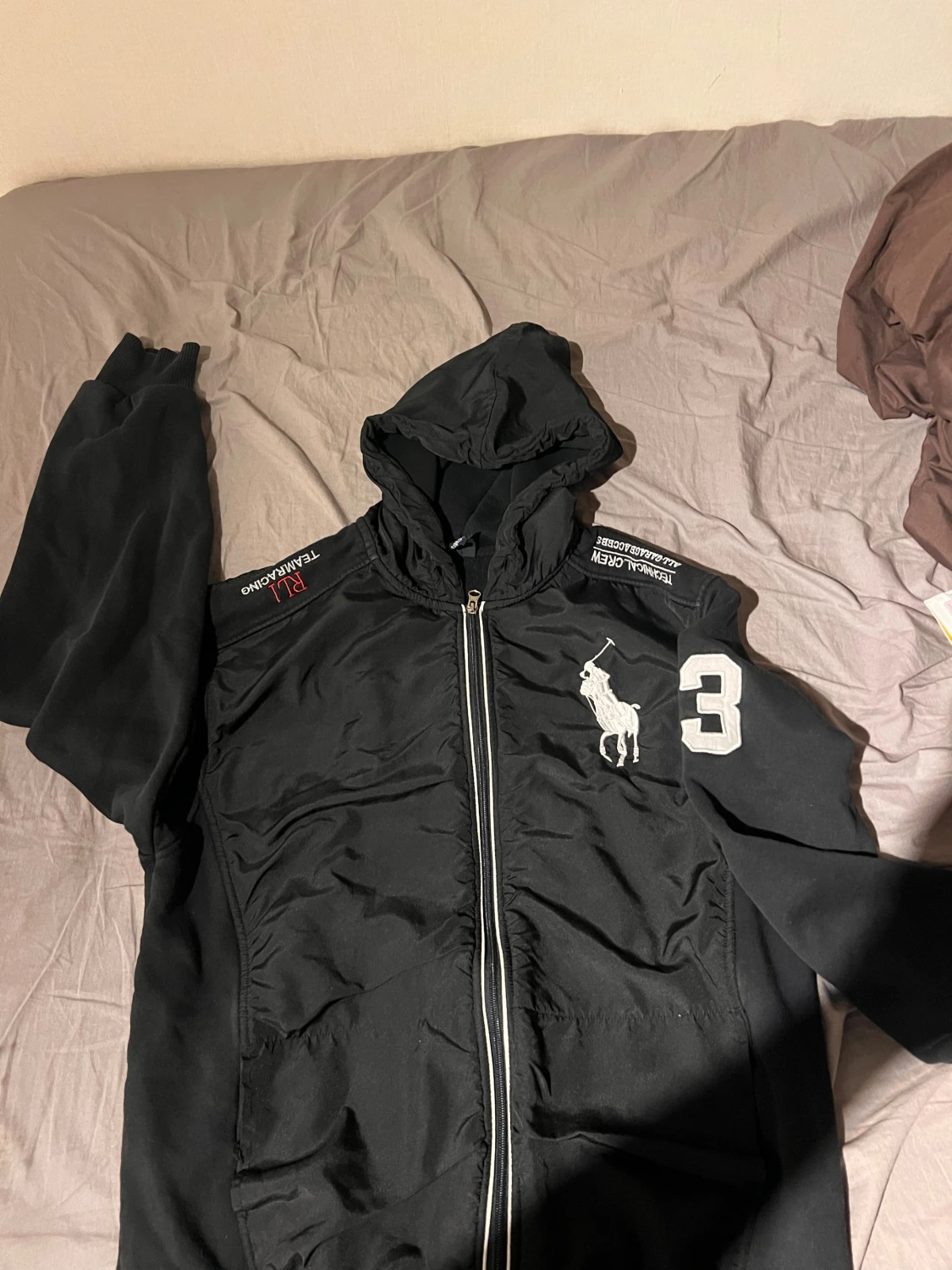 Svart vindjacka från Ralph Lauren