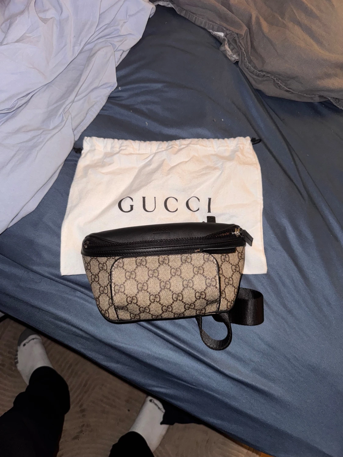 Gucci beige magväska - 1