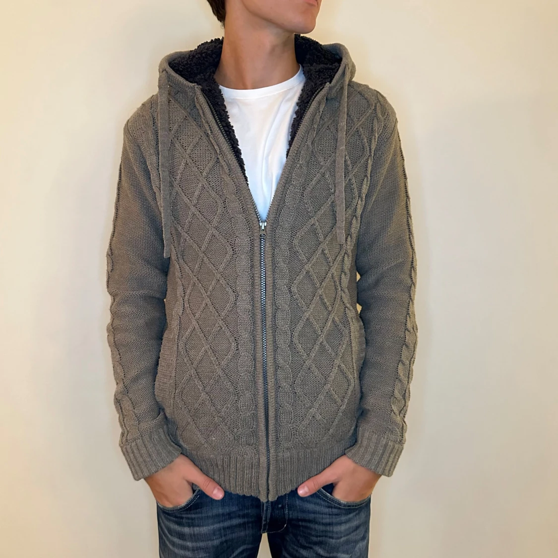 Fodrad Vintage Cardigan/Jacka - 91