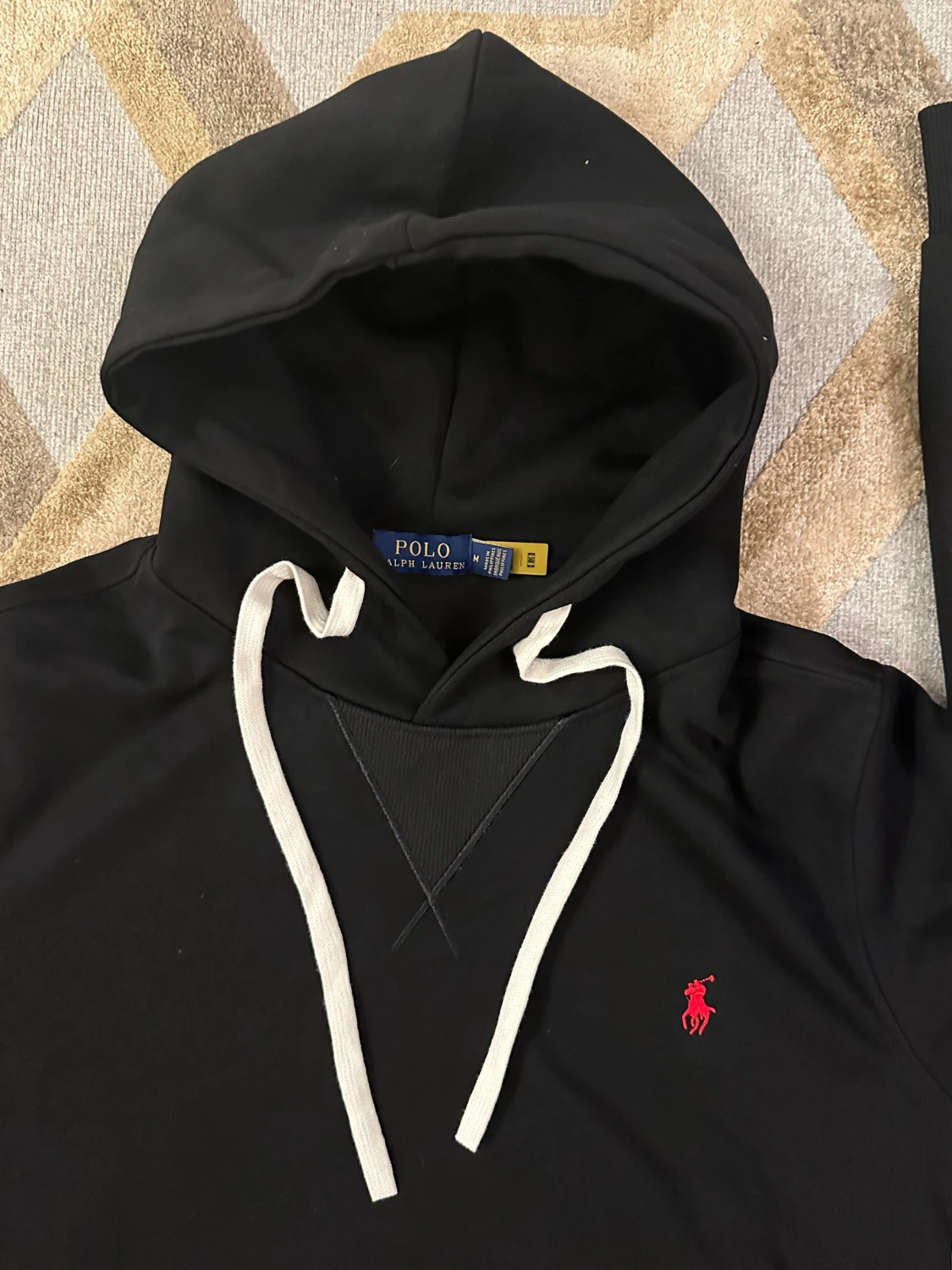 Svart hoodie från Polo Ralph Lauren - 2