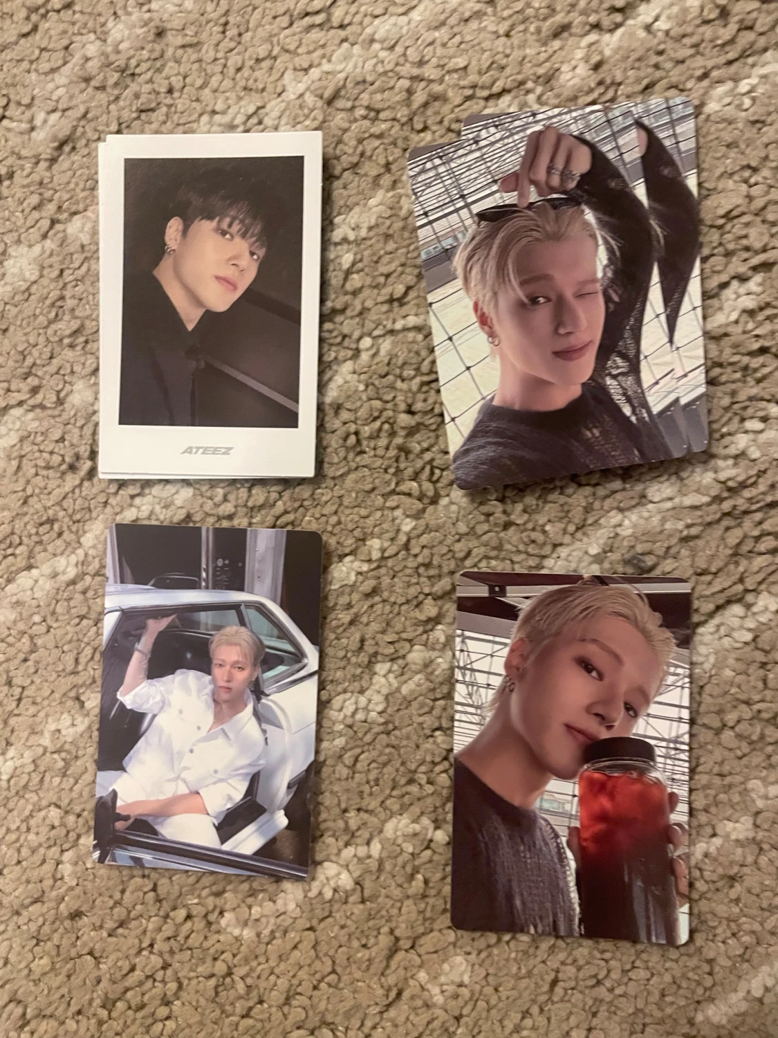 Ateez photocards golden hour pt. 3 - 5