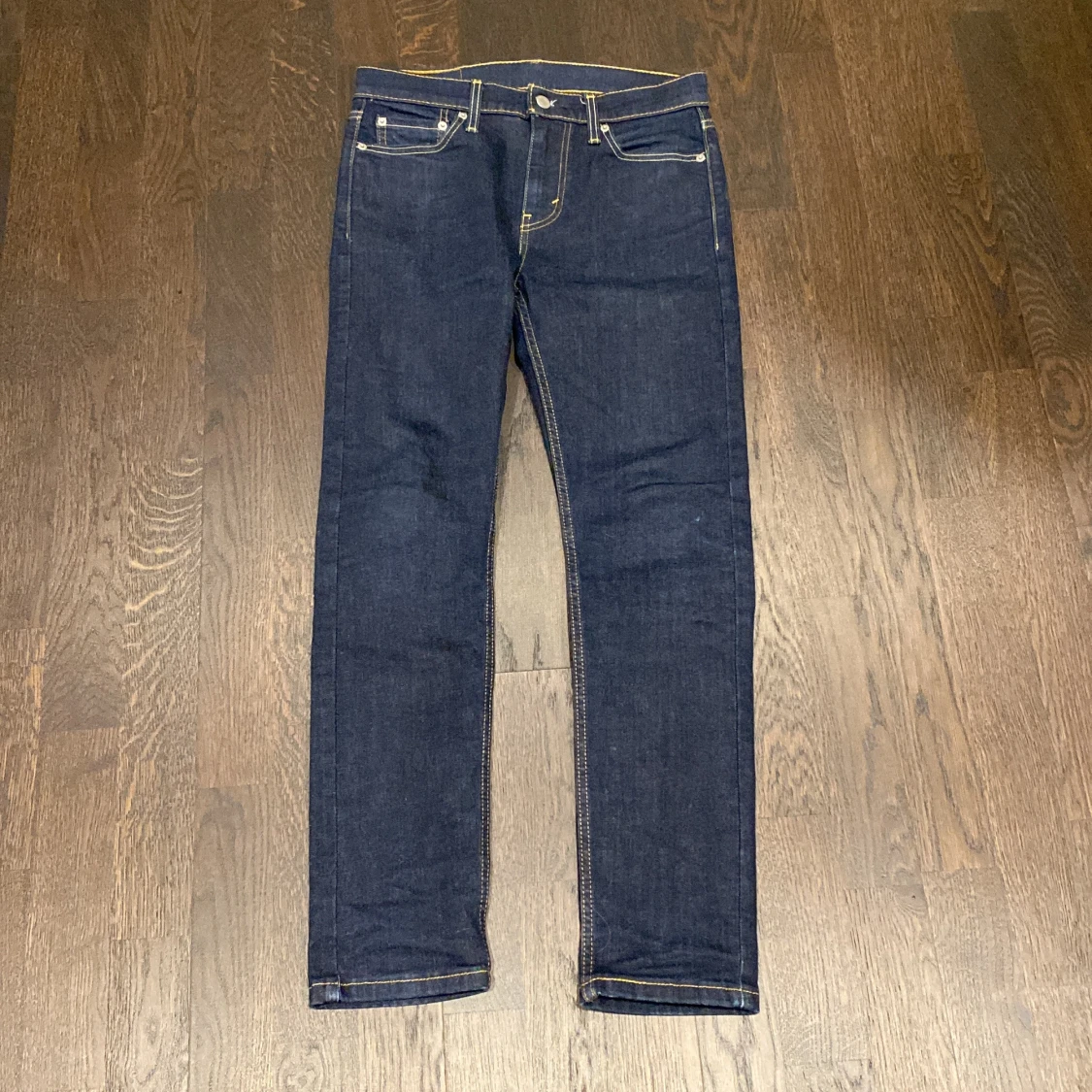 Levi's 510 mörkblå slim jeans - 4