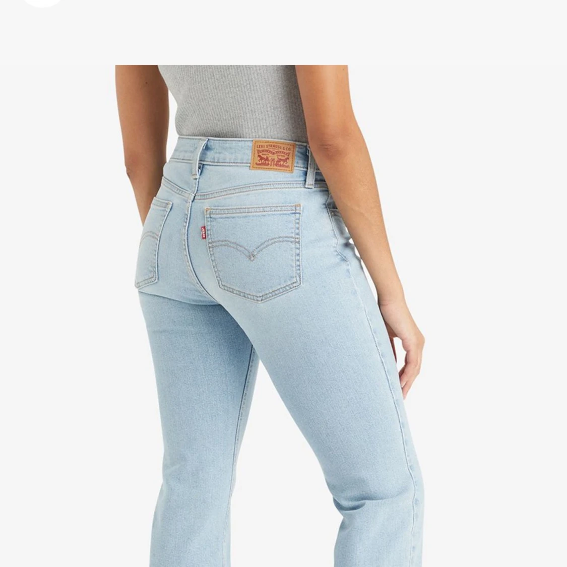 Levi's ljusblå bootcut jeans - 1