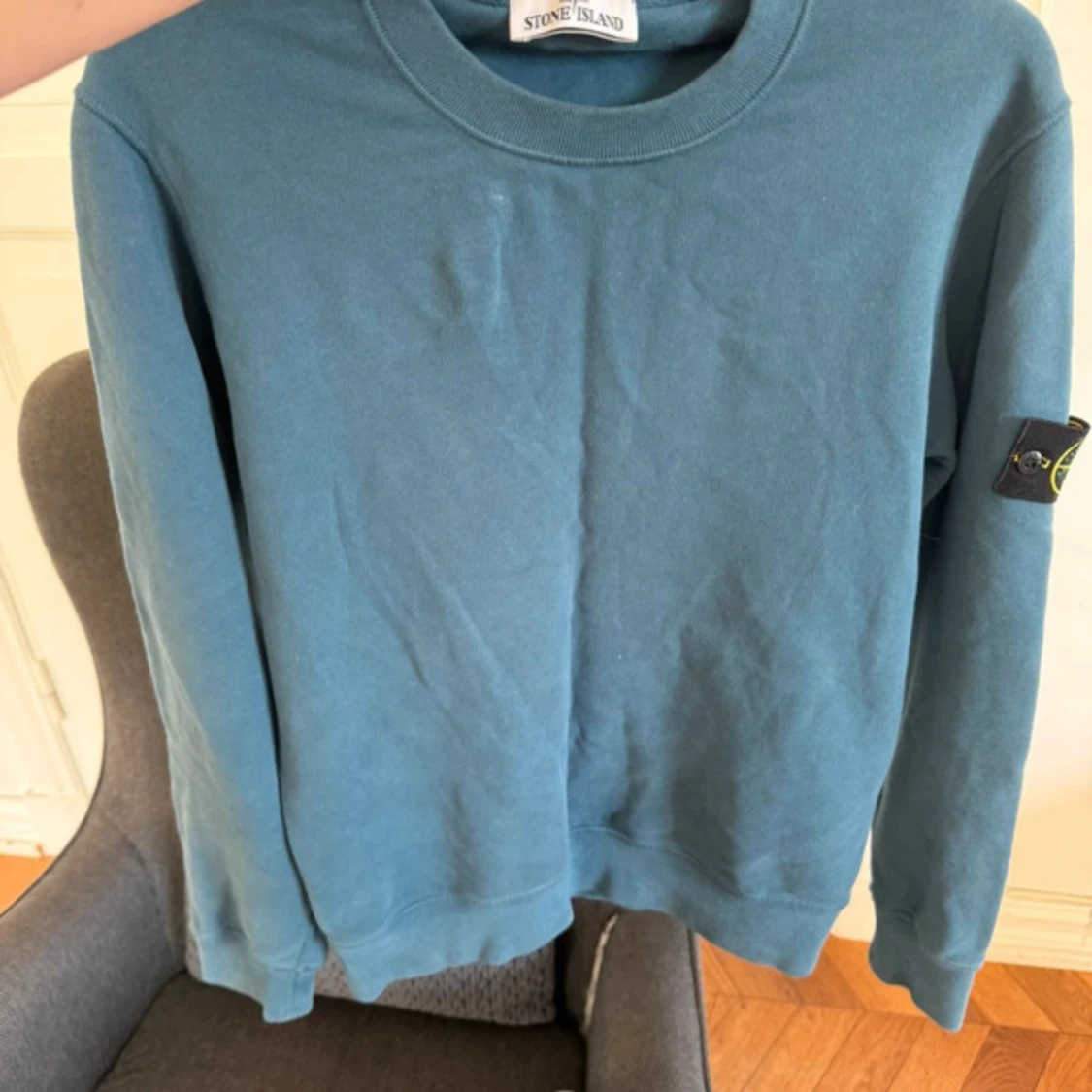Blå sweatshirt från Stone Island