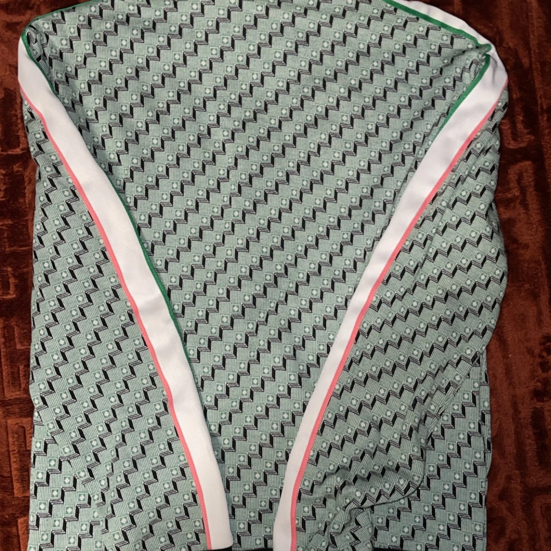 Mönstrad kofta från Zara M - 1