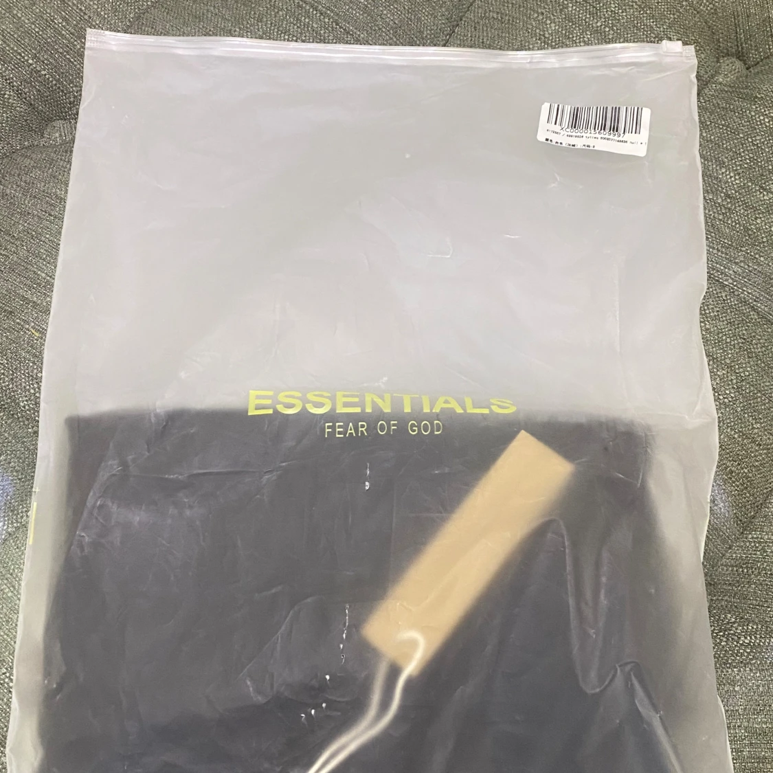 Svart Essentials Fear of God t-shirt