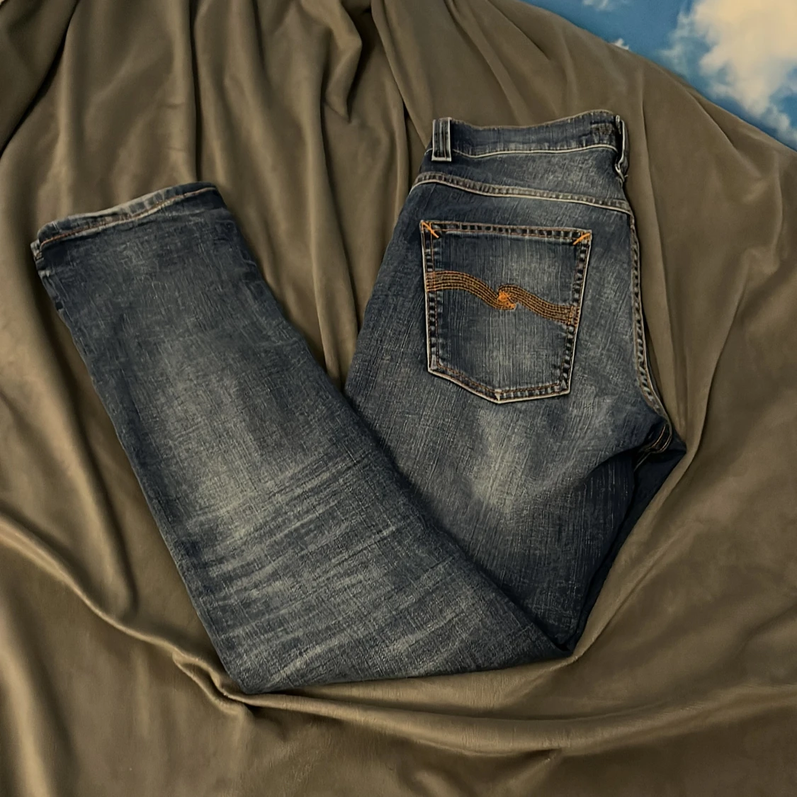 ljus Blå Nudie Jeans