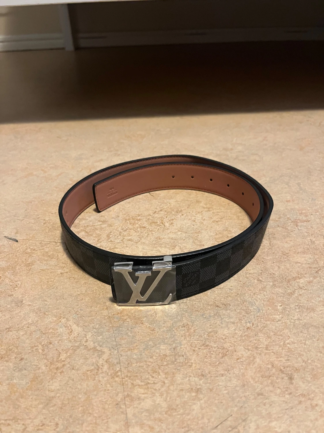 Louis Vuitton rutigt bälte - 2