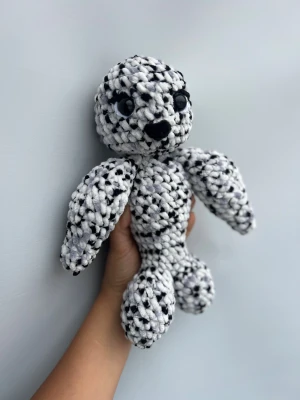 Virkad säl  - Mjuk och fin Handvirkad Säl 