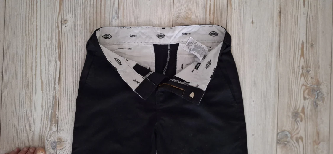 Svarta slim fit byxor från Dickies - 2