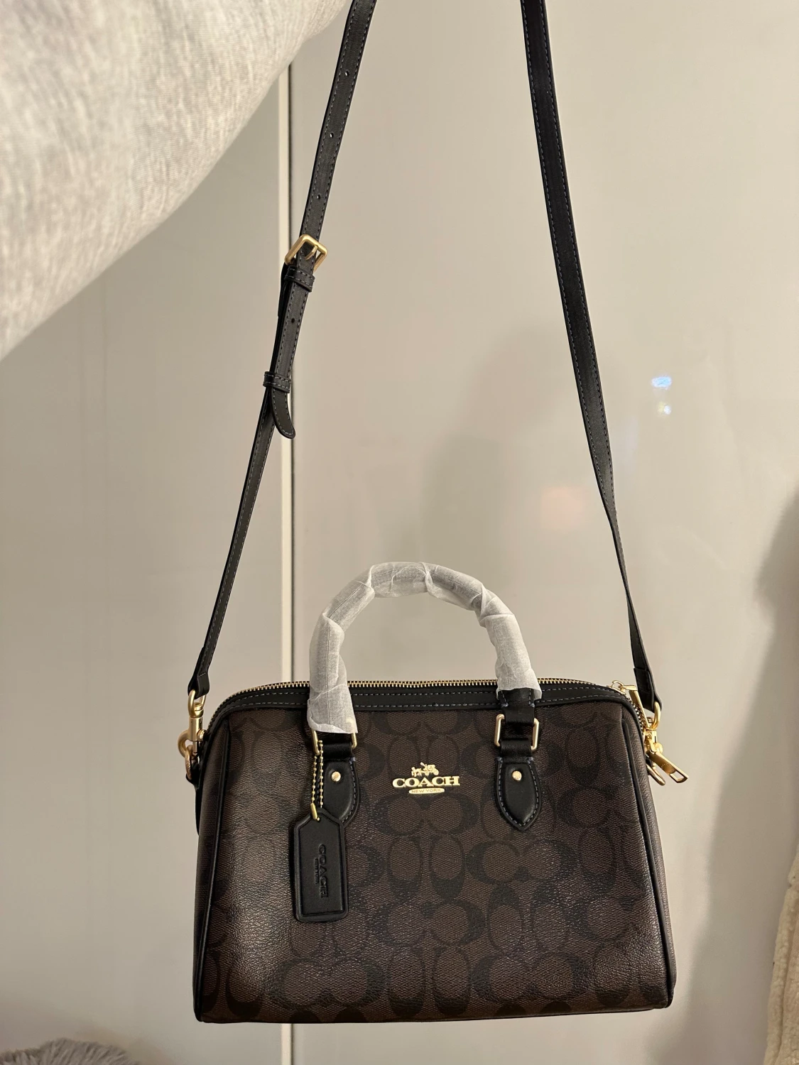 Brun handväska  - 3