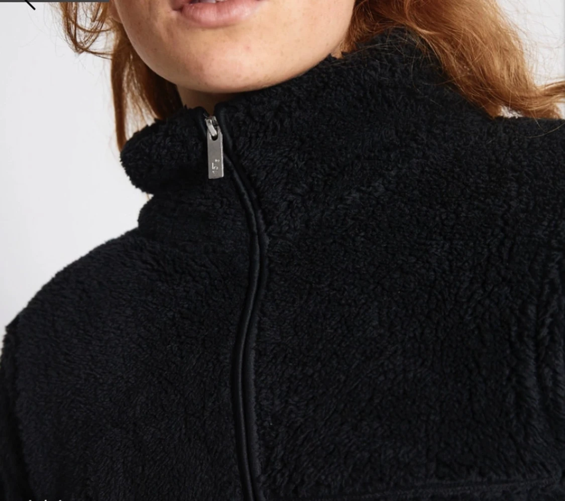 Svart teddyjacka från 157 - 1