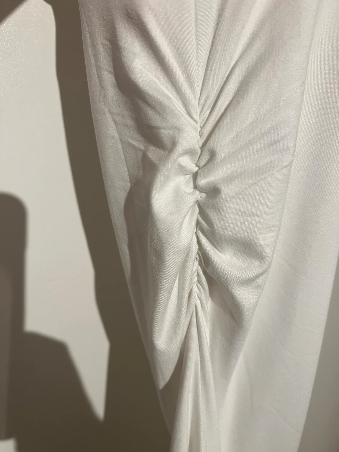 Vit ärmlös kortklänning H&M Divided - 2