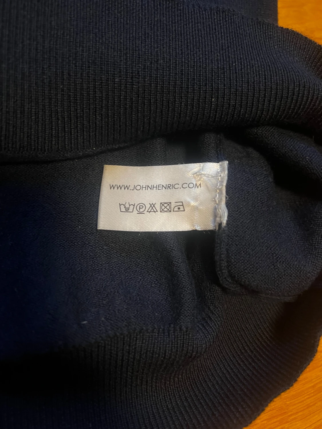 John Henric Pikétröja, XS, Marinblå, Bra Skick - 4