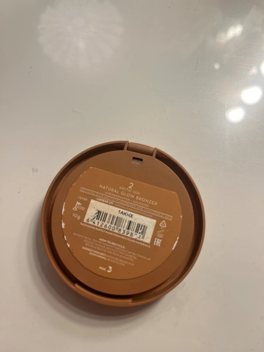 Lumene Natural Glow Bronzer Arctic Sun - 1