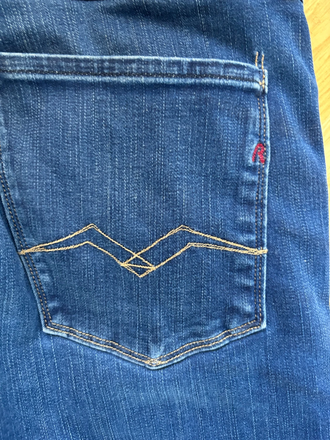 Replay blå jeans straight fit - 2