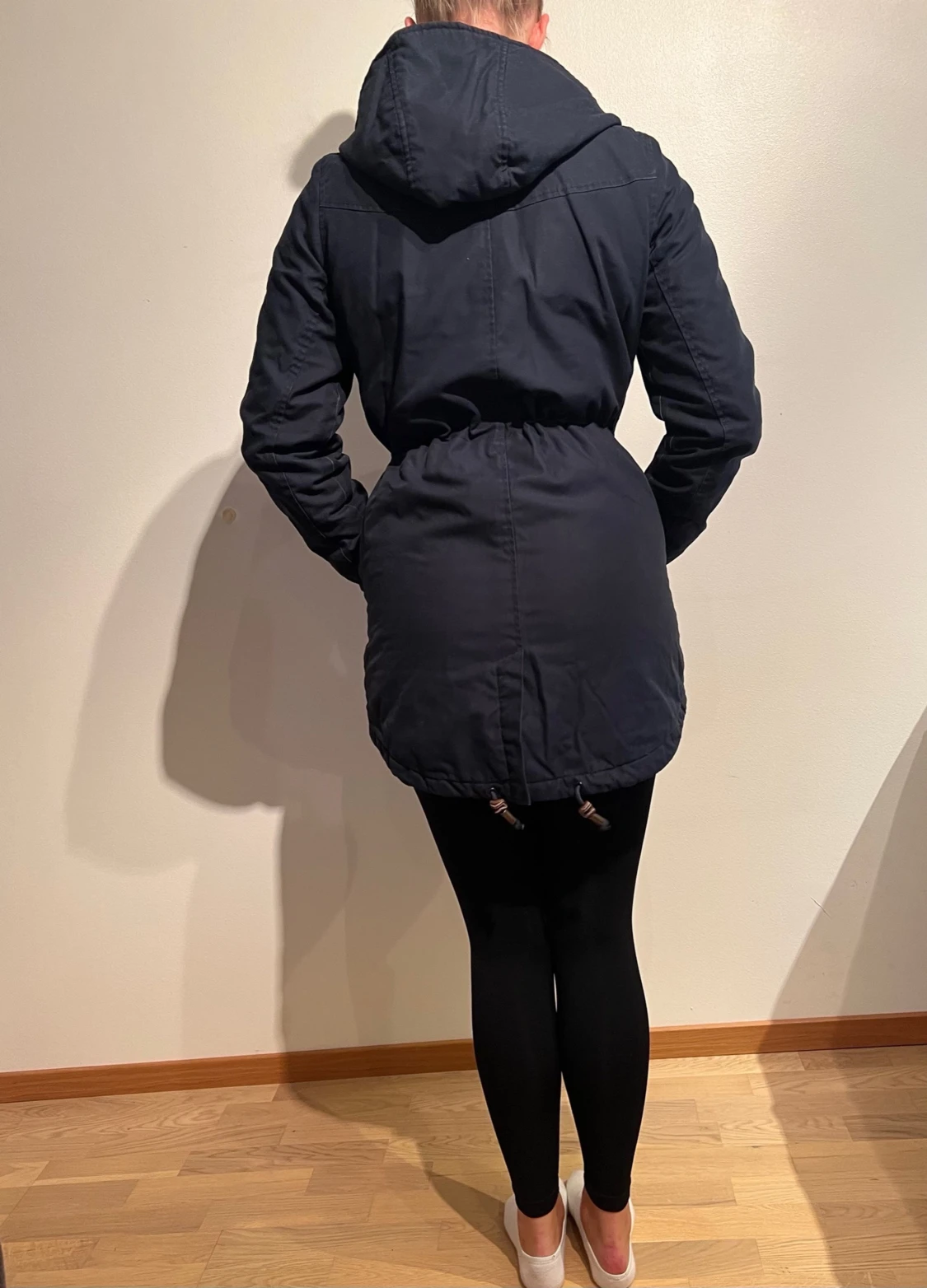 Marinblå jacka, Elvine.  - 1