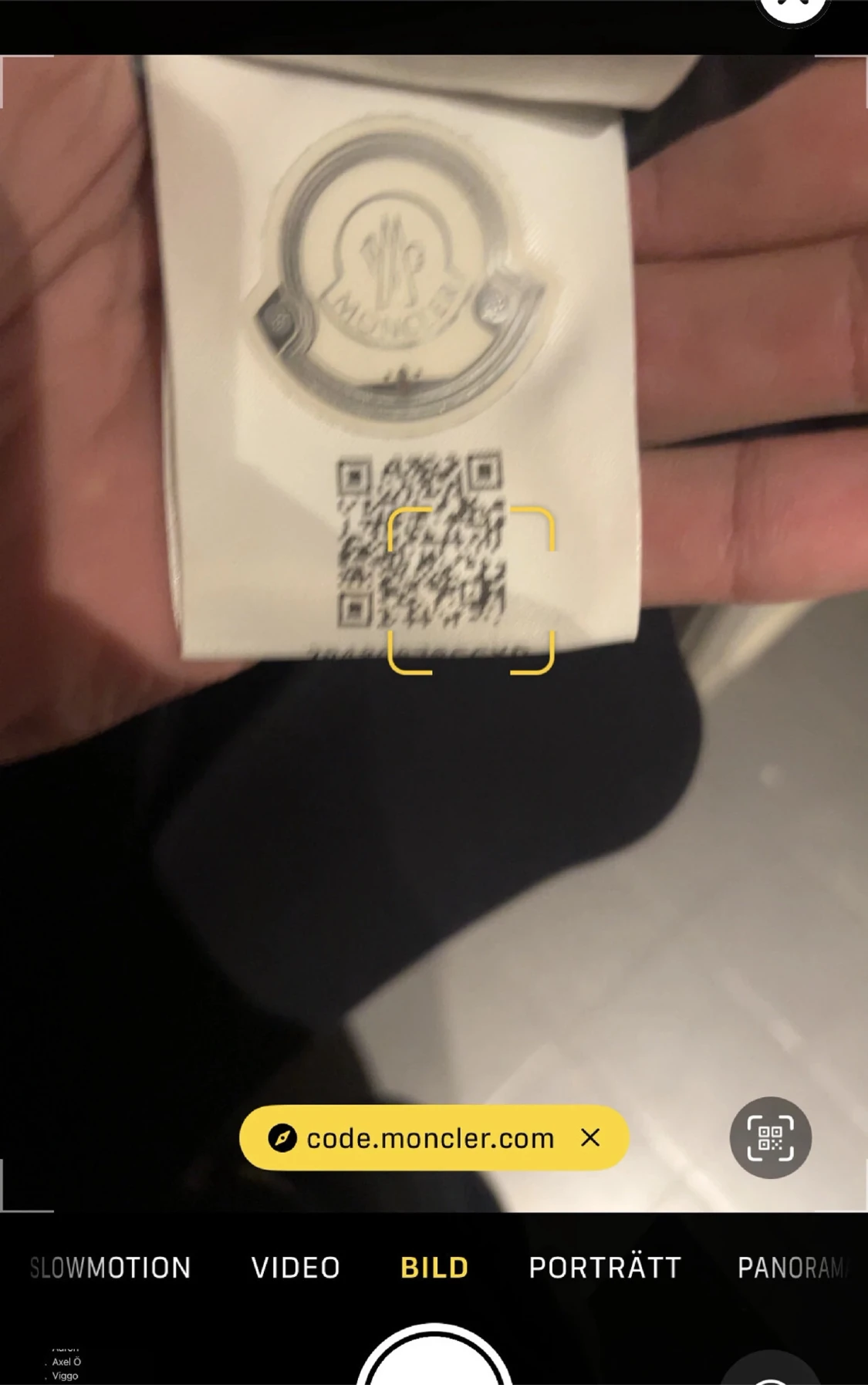 Navy Moncler cardigan ”Felpa Con Cappucio” - 3