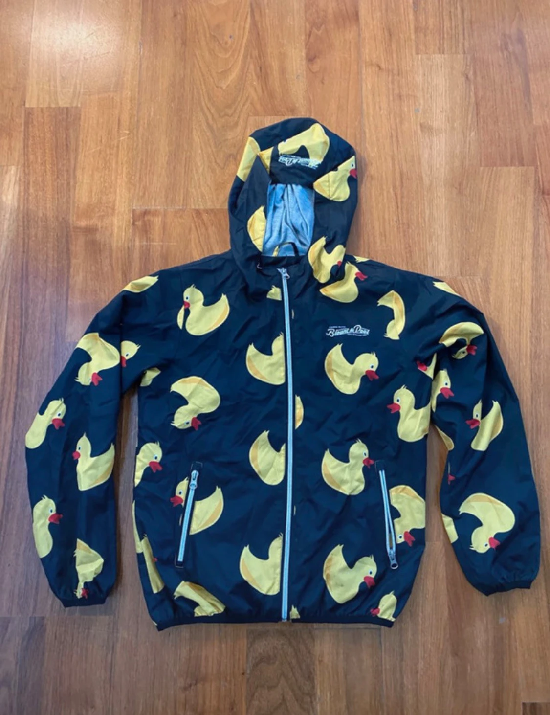 Blount & Pool vindjacka med ankmönster