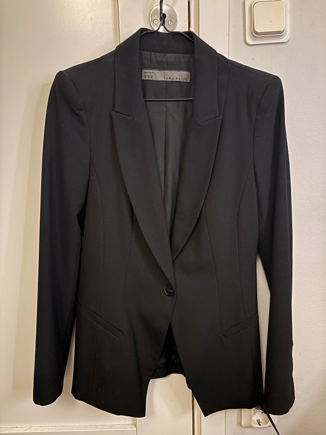 Svart kavaj från Zara Basic