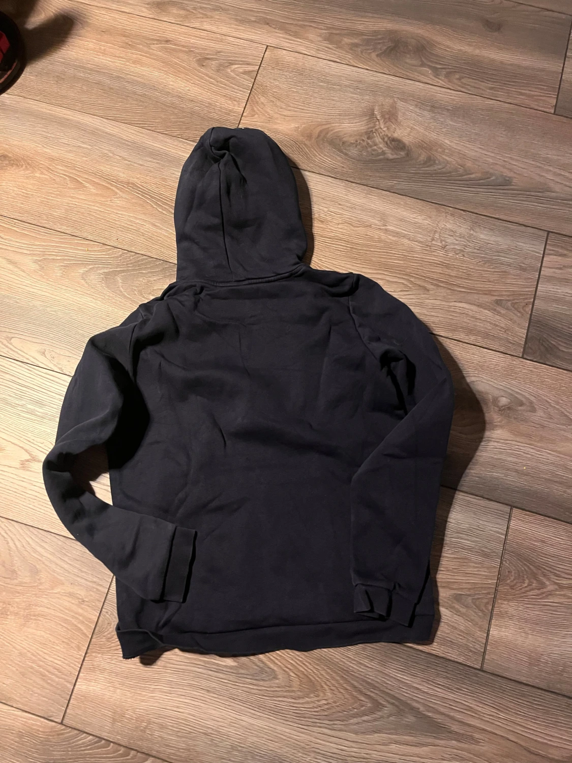 Mörkblå Sail Racing hoodie med tryck - 1