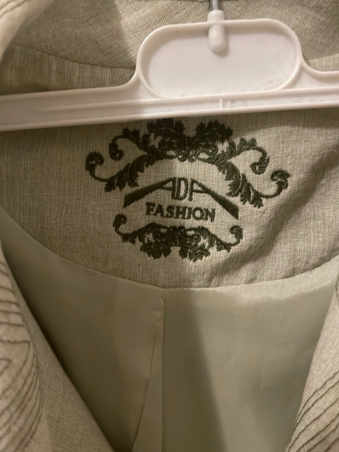 Beige kavaj från AD Fashion - 1