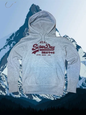 Superdry hoodie XS - Säljer en sjukt cool och fet Superdry hoodie som passar xs. Den har inga defekter och är i super bra skick 9/10😀