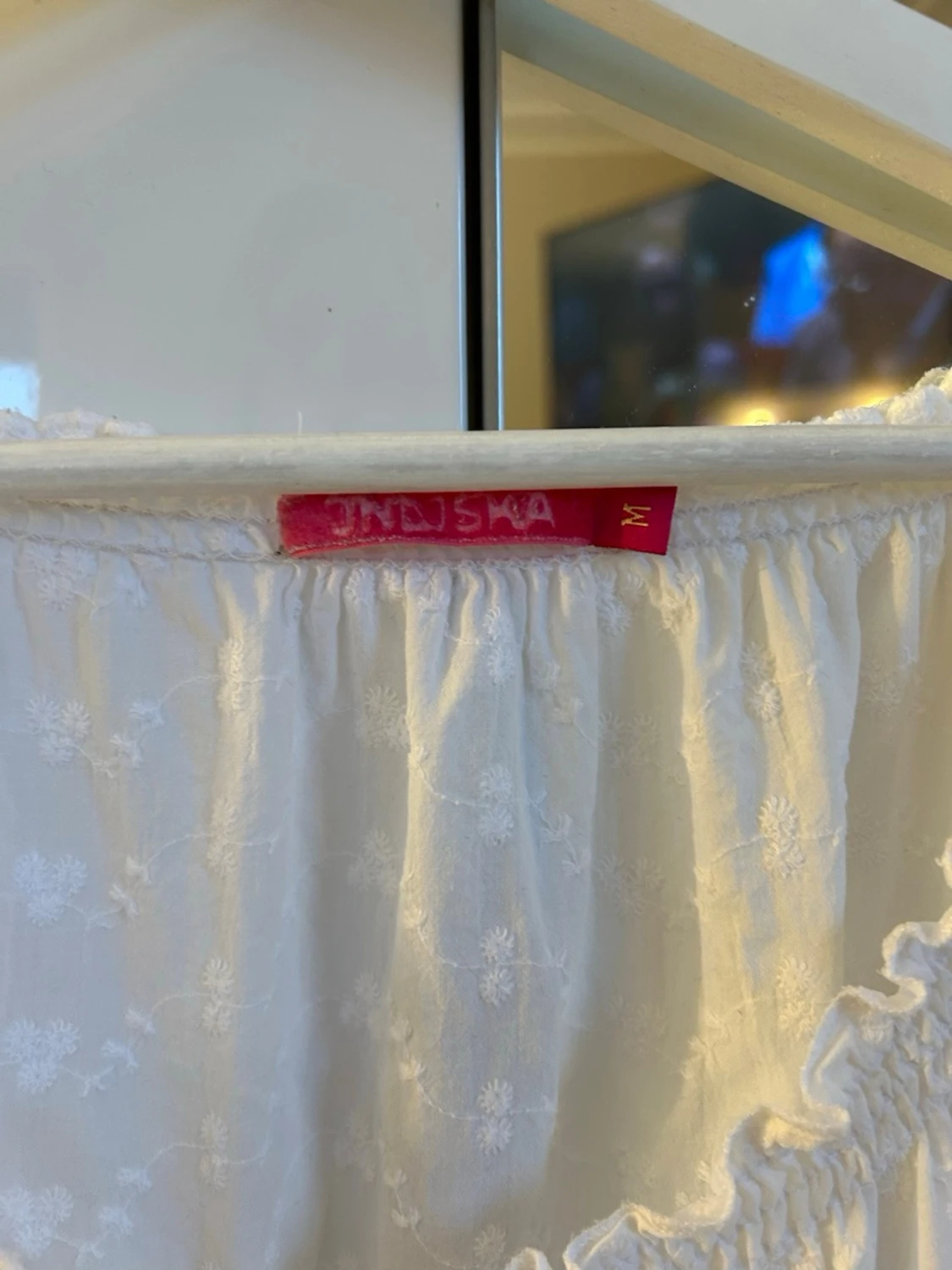 Vit klänning från Indiska - 2