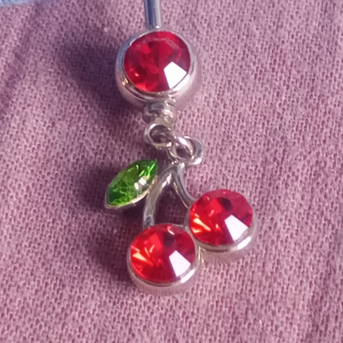 Navelpiercing körsbär🍒 - 3