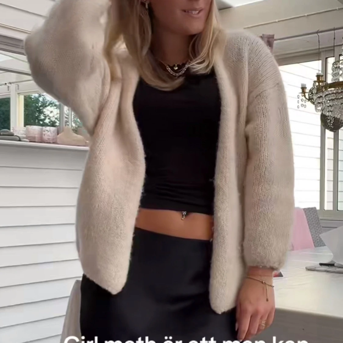 Lindex stickad cardigan  - 2