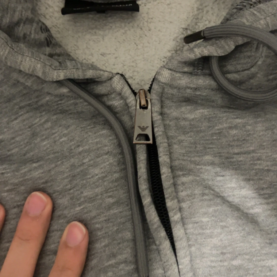 EA7 Emporio Armani Grå hoodie - 3
