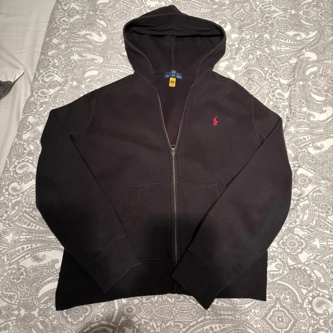 Cotton-Blend-Fleece Hoodie