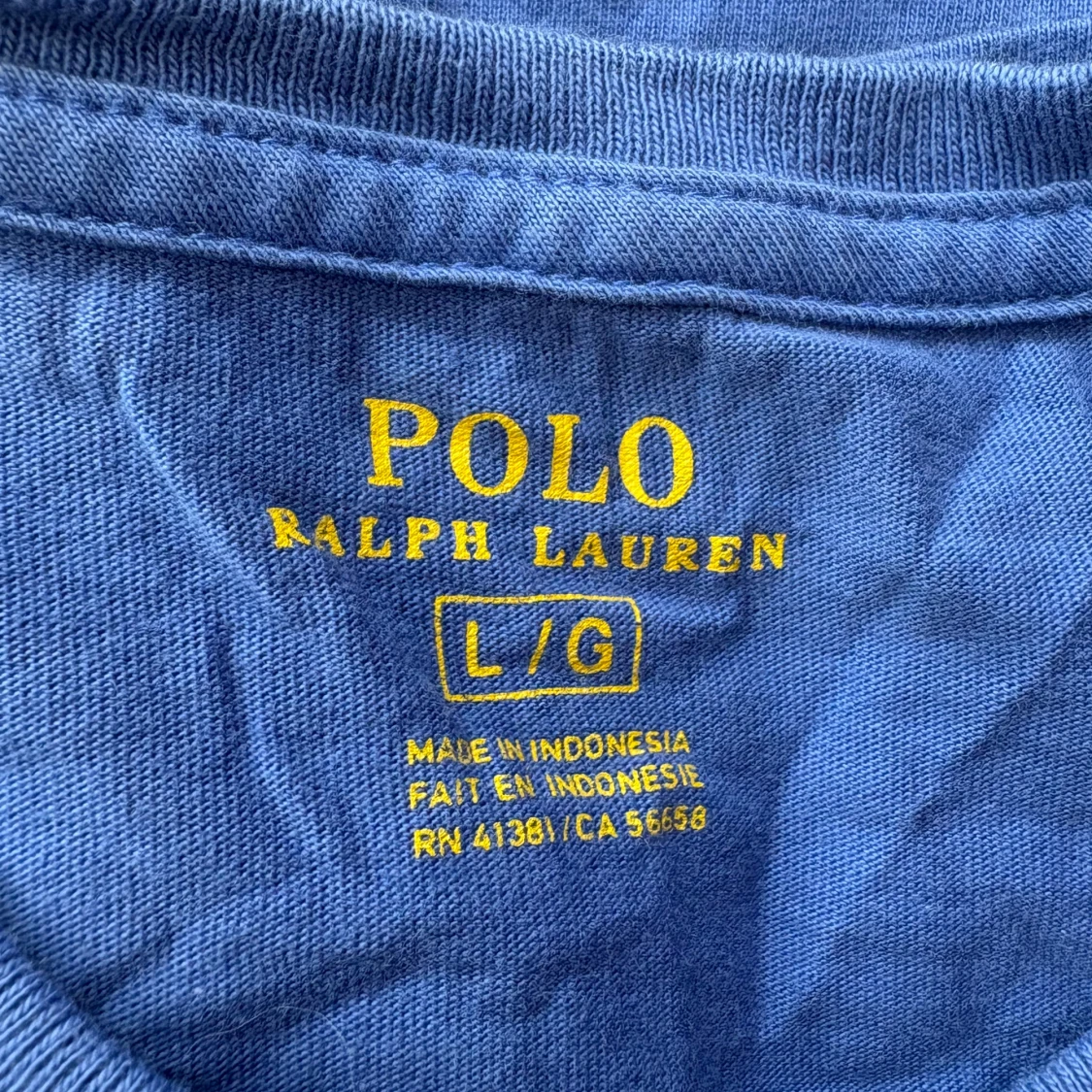 Blå t-shirt från Polo Ralph Lauren - 1