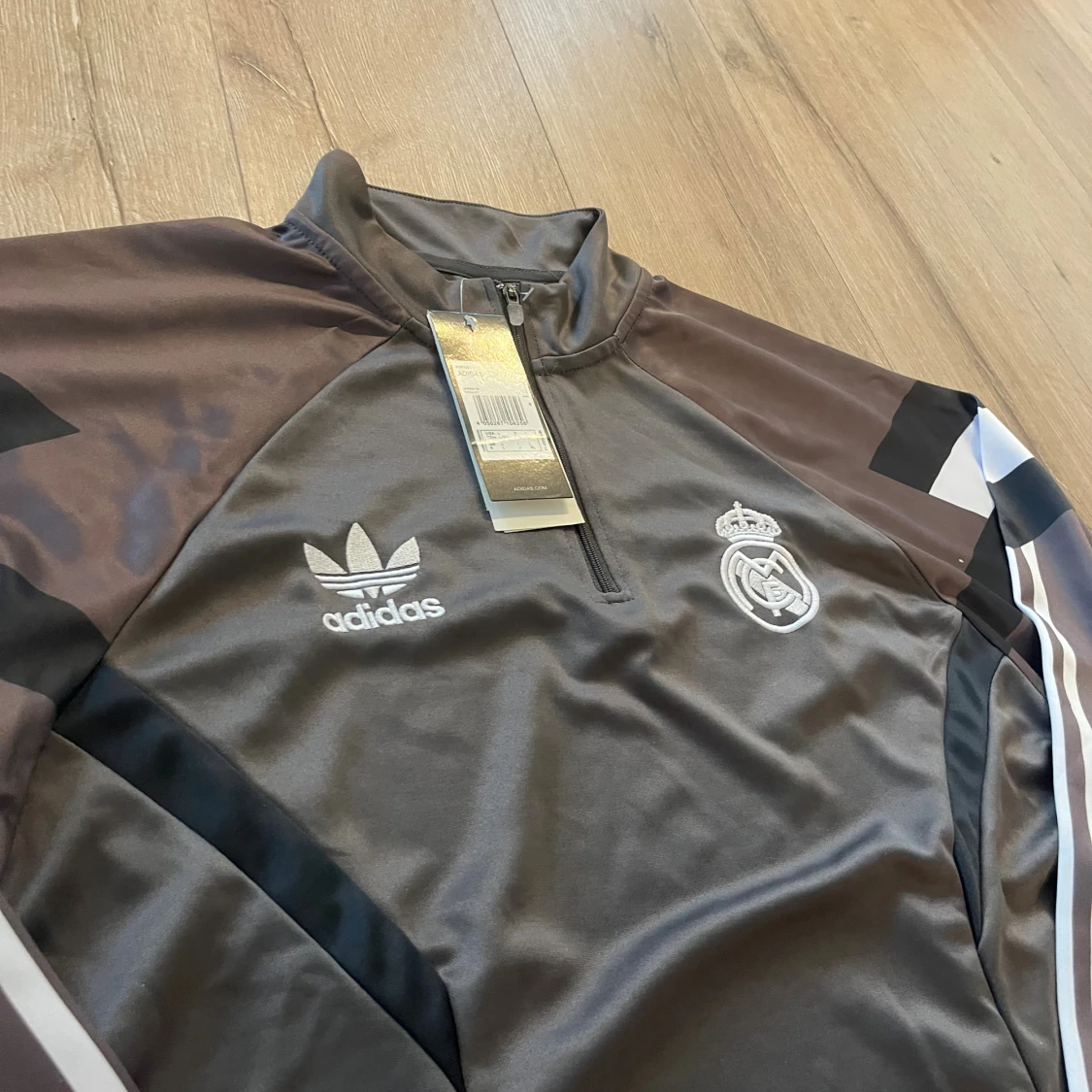 Adidas Real Madrid half zip tröja - 2
