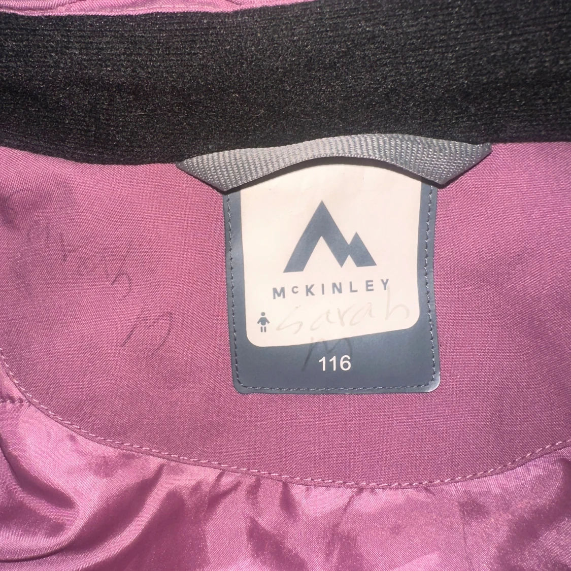 Lila vinterjacka från McKINLEY med huva - 4
