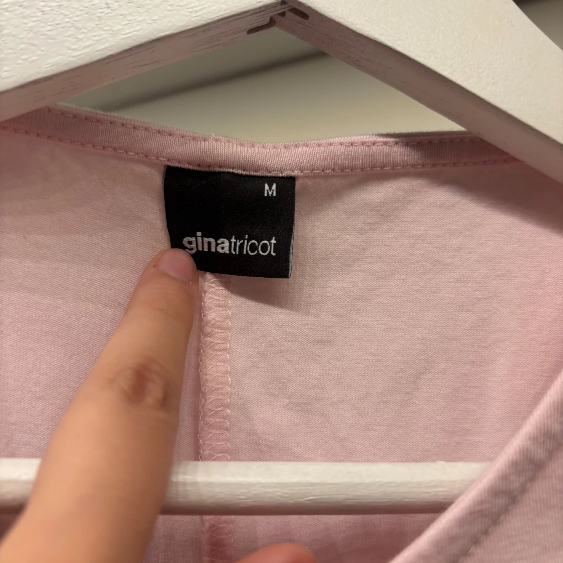 Ljusrosa topp från Gina Tricot - 2