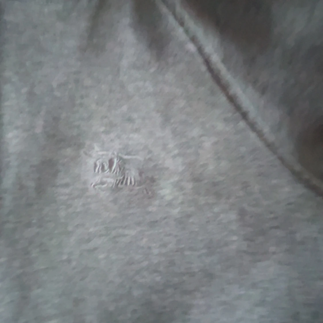 Grå hoodie från Burberry med dragkedja - 1